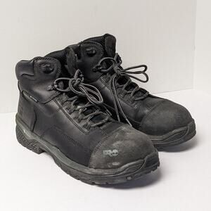 Timberland PRO Bosshog Composite Safety Toe Work Boots, Black, Men's 11.5 M